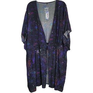 Guardians of the Galaxy Women's Robe by LootCrate Lounge Wear Kimono 2 XL